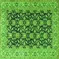 thumbnail image 1 of Ahgly Company Indoor Square Persian Green Traditional Area Rugs, 8' Square, 1 of 1