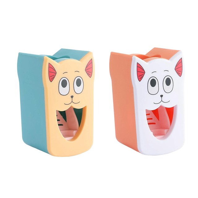 Automatic Toothpaste Dispenser Wall Mounted Bathroom Accessories Style A BLESIY Exprimidor de pasta de dientes