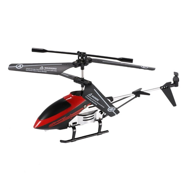 Modelo De Helicóptero De Aleación, Avión De Juguete De Control Remoto Inalámbrico, Modelo De Helicóptero De Paleta Voladora De Dos Pisos, Helicóptero Con Luz Led, Modelo De Helicóptero Giroscópico matsuzay EL009585-00