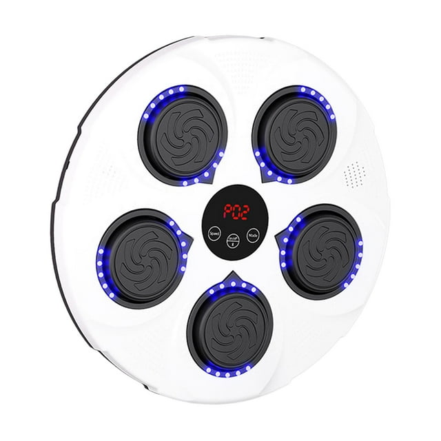 Máquina de boxeo musical, probador de punzonado deportivo, , tiempos de reacción d Musical Blanco azul