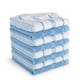thumbnail image 1 of Juego de paños de cocina KitchenAid Albany, terciopelo azul/blanco, 30 x 30 cm, 8 unidades, 1 of 4