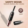 thumbnail image 2 of Heated Eyelash Curler, Fast Heat up Within 10s, 24 Hours Long Lasting, Rechargeable Electric Eyelash Curler, Temperature Control, Mini Lash Curler Safe Anti-Burn Eyelash Curle, with LED Display-White, 2 of 7