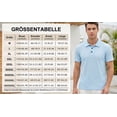 thumbnail image 3 of Polo Shirts for Men Short Sleeve Collared Ice Silk Shirt Stretchy Quick Dry Golf Casual Cool Tops, 3 of 8