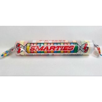 Smarties Mega Candy Super Tube - 24 Inch Tall Giant Candy Bank With 110 Rolls