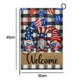 thumbnail image 2 of Garden flag with patriotic stars and stripes, outdoor decorations for independence day, section C, 2 of 5