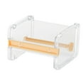 thumbnail image 5 of Washi Tape Dispenser Cutter Washi Tape Dispenser Washi Tape Storage Dispenser Tape Cutter Tape Holder Cutter Washi Tape Dispenser Cutter Transparent 2 Serrated Bars ABS Plastic, 5 of 5