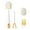 White, variant on 5 In 1 Multifunctional Cleaning Brush 2025 Portable Bottle Brush Set Multipurpose Cup Lid Cleaning Brush Water Bottle Cup Lid Cleaner Tools for Water Bottles Cups Toilet Brush Set Copper