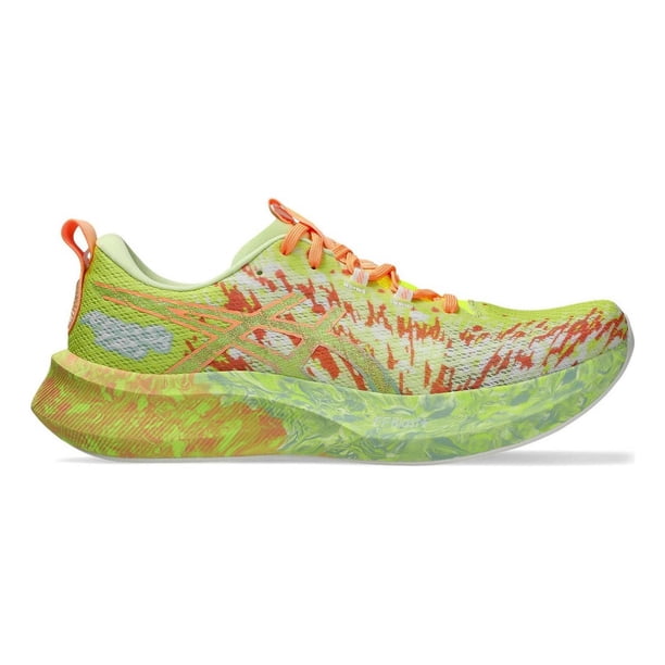 Tenis Asics Hombre Nossa Tri 16 Verde Claro Running amarillo 6.5 MX