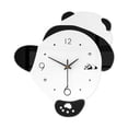 thumbnail image 1 of Reloj de pared con forma de panda, grande, fácil de leer, para hoteles M, 1 of 9