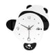 thumbnail image 1 of Reloj de pared con forma de panda, reloj de pared grande, reloj de pared silencioso, reloj de pared grande para M, 1 of 9