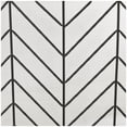 thumbnail image 5 of DecMode 52" x 31" Black Metal Zig Zag Foldable Chevron 3 Panel Geometric Fireplace Screen with Mesh Netting, 1-Piece, 5 of 12
