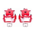 thumbnail image 2 of Power Stop Rear Pair of Red Powder Coated Calipers S4804, 2 of 4