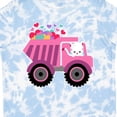thumbnail image 4 of Inktastic Kitten Sending Some Love This Valentine's Day in Dump Truck Boys or Girls Toddler T-Shirt, 4 of 5