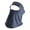 Dark blue, variant on Cooling Ice Silk Face Mask Sunproof Cover with Mesh Breath Panel for Outdoor