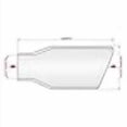 thumbnail image 4 of Jones Exhaust ANGLcut2.25 22" X3.5, 4 of 4