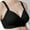 Black Bras, variant on SMihono Womens Bralettes Push Up Wireless Full Coverage Comfortable Everyday Bras No Underwear Wirefree Everyday Brassiere Black 40