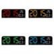 thumbnail image 2 of Reloj despertador digital Matsuzay con pantalla LED naranja, 2 of 6