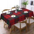 thumbnail image 2 of Rectangle Table Cloth, Scottish Clan Lindsay Lindsey Tartan Resistant Washable Tablecloth Decorative Table Cover for Dining, Indoor and Outdoor, 2 of 6