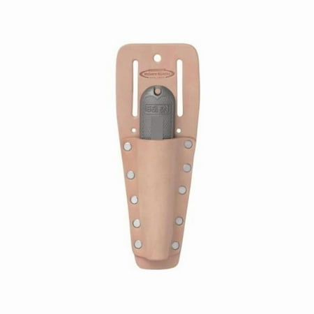 McGuire Nicholas 449 OPEN END UTILITY KNIFE SHEATH SADDLE LEATHER Natural