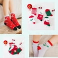 thumbnail image 7 of Lotatory 5 Pairs Christmas Children's Socks Cotton Stockings Christmas Dressing Socks for 6-9 Years old (Christmas Mixed Package), 7 of 7