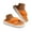 Orange, variant on Platform Slippers for Women Corduroy Crossbands Open Toe Slides Indoor Outdoor House Bedroom Shoes
