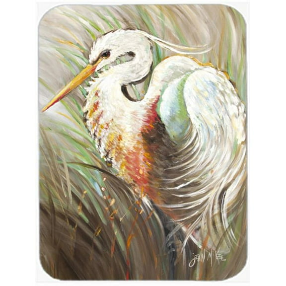 Carolines Treasures  White Egret Mouse Pad