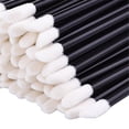 thumbnail image 3 of Disposable Lip Brush Gloss Wands Soft Fiber Makeup Tool, 3 of 5