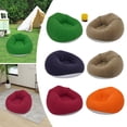 thumbnail image 2 of ToppiJoy 6 Pcs Inflatable Lazy Sofa, Portable Inflatable Couch, Bean Bag Chairs, for Living Room Bedroom Camping Colorful, 2 of 12