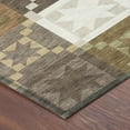 thumbnail image 3 of Addison Rugs Chantille Indoor/Outdoor Transitional Patchwork Brown Machine Washable Rectangle Rug, 9' x 12', 3 of 8