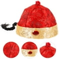 thumbnail image 3 of Chapeau de Jeu de Rôle Empereur Royal Chinois pour Adultes avec Queue de Cheval, Chapeau de Cosplay Traditionnel, 3 of 9
