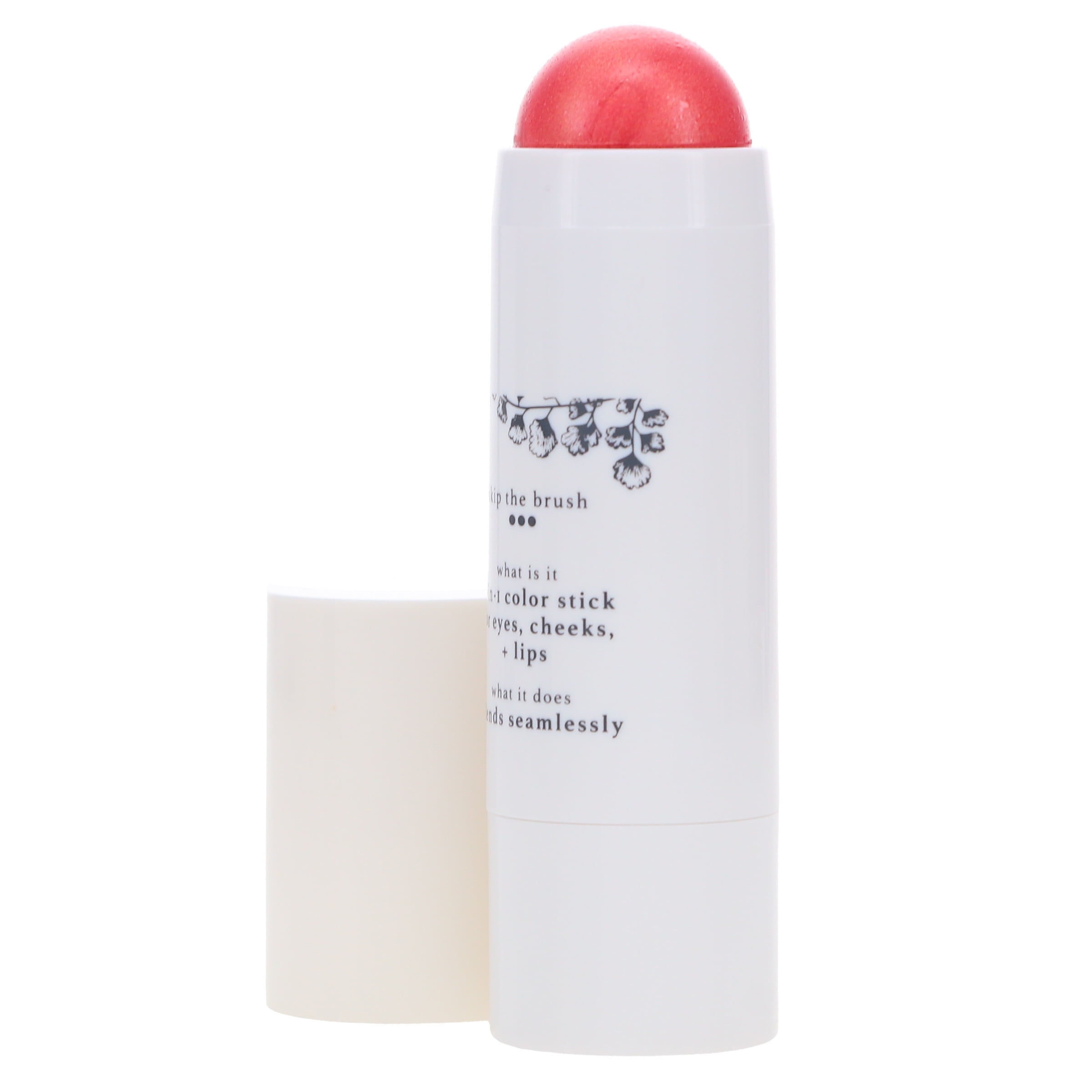 Julep Skip The Brush Creme-to-Powder Blush Stick, Golden Guava, 0.21 Oz