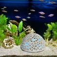 thumbnail image 4 of Creative Hollow Hemisphere Aquarium Hiding House, Multi-Functional Shelter For Fish Shrimp Turtle, Breeding Hatching & Landscaping Ornament, 4 of 6