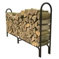 thumbnail image 2 of 8' Deluxe Log Rack Black, 2 of 3