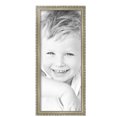 thumbnail image 2 of ArtToFrames 10" x 24" Silver Compo Dark Wash Picture Frame, 10x24 inch Silver Wood Poster Frame (WOM-5227),  Pack, 2 of 7
