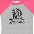 thumbnail image 4 of Inktastic Gigi and Papa Love Me Girls Baby Bodysuit, 4 of 5