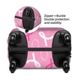 thumbnail image 4 of Bingfone Breast Cancer Awareness (3) Luggage Cover Washable Suitcase Cover Protector Anti-Scratch Suitcase Cover Fits 18-32 Inch Luggage (without luggage), 4 of 9