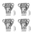 thumbnail image 2 of 4Pack Stainless Steel Twist Latch with Keeper and Spring for Case Box, 2 of 5