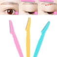 thumbnail image 6 of Women Eyebrow Trimmers Razor Facial Shaer 9/36pack Face Razor Dermaplaning Blade Facial Hair Tool, 6 of 9