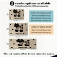 thumbnail image 3 of Floral Kitchen Rugs Sets of 3, Non Slip Kitchen Rugs and Mats Washable Farmhouse Kitchen Rugs Floral Kitchen Floor Mat Carpet Runner Rugs for Hallway Laundry Room, 3 of 12