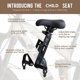 thumbnail image 4 of Kid Bike Seat Front Mounted and Handlebar for Mountain Bike Parent-Child Cycling, Child Bicycle Seat Child Handlebar, 4 of 5