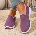 thumbnail image 6 of CAIXAI Walking Shoes for Women Orthopedic Dress Shoes for Women Lightweight Knit Upper Embroidery White Sneakers for Women Walking Anti-Skid Adjustable Upper Mary Jane Flats Hands-Free Barefoot Shoe, 6 of 7