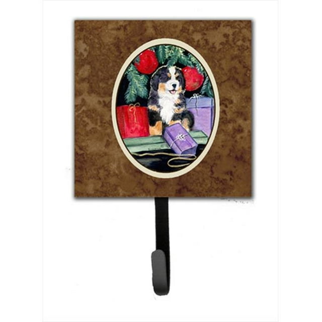 4.25 x 6 in. Bernese Mountain Dog Leash Or Key Hook