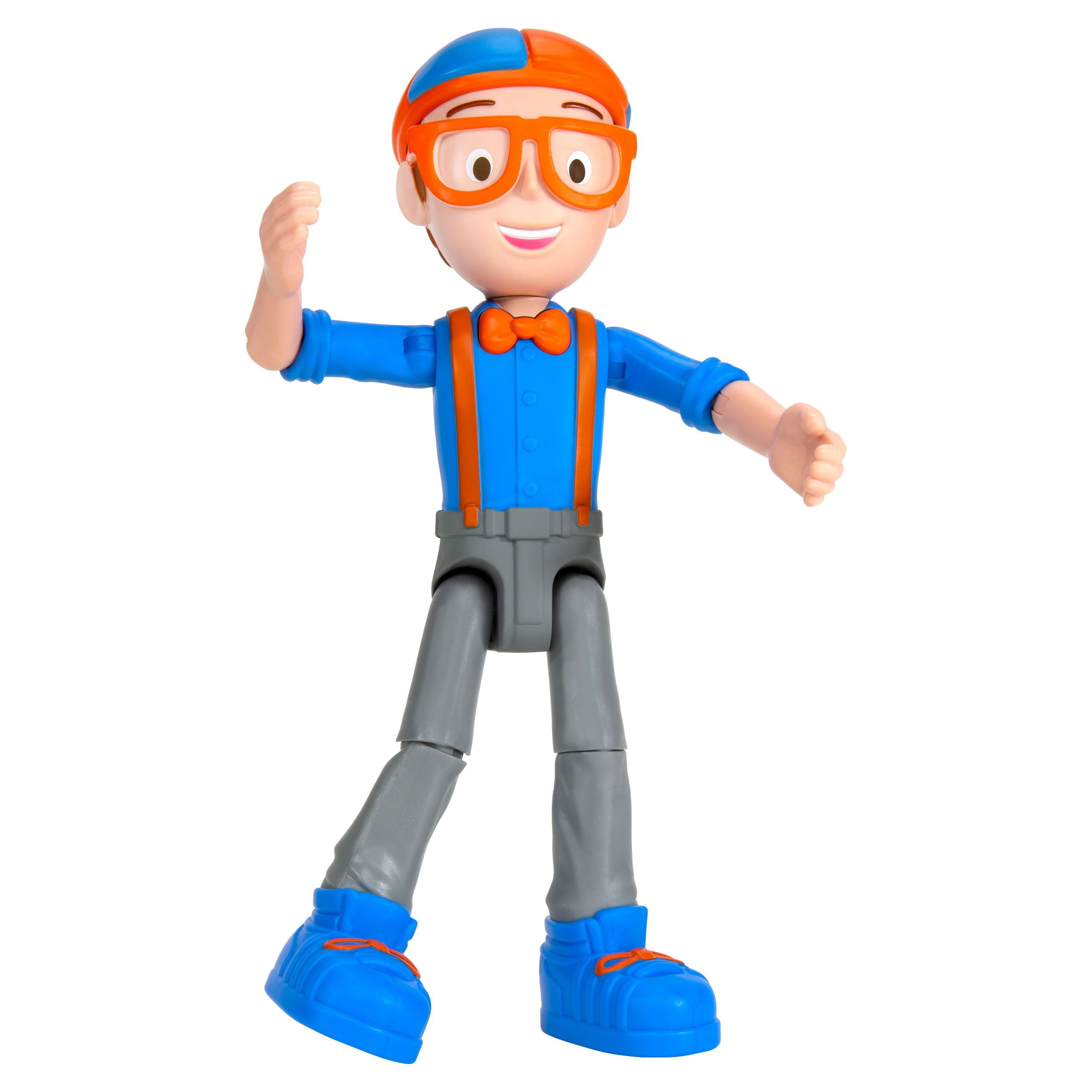 Blippi 9" Feature Talking Figure with Moveable Arms and Legs, Preschool Kids Ages 2 & Up