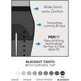 thumbnail image 5 of Blackout Tights with Control Top 3 Black, 5 of 6