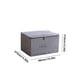 thumbnail image 2 of Caja de Almacenamiento Plegable Caja de Almacenamiento de Ropa para el Hogar Plegable Lavable con Tapa de Cremallera, Contenedores de Almacenamiento de Ropa para Organizar Ropa Juguetes Mantas Organiz, 2 of 7