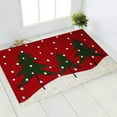 thumbnail image 4 of Christmas Decor Carpet Christmas Tree Mat Christmas Bathroom Decor Absorbent Cute Winter Christmas Bathroom Rug Soft Plush Non Christmas Rugs Machine Washable Holiday Bathroom Mats For, 4 of 5