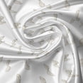 thumbnail image 7 of Ambesonne Venus Valance & Curtain, Female Head Doodle, 55"x30", Dust and White, 7 of 7