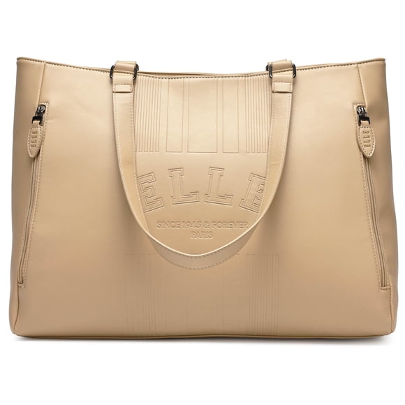 Bolso Weekender ELLE Roamer 24.3L de Cuero Vegano Nude