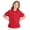 Red #142, variant on Girls School Uniform Polo Shirt Casual Summer Comfy Soft Short Sleeve Knit Top Back to School Outfit