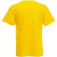 thumbnail image 2 of Fruit Of The Loom - Camiseta Básica de manga corta de  diseño Original hombre caballero (Amarillo Girasol), 2 of 2